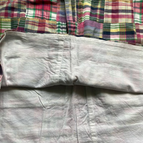 Tommy Hilfiger Pink Preppy Plaid Quilted Patchwork Skirt Size 12 - Picture 7 of 7